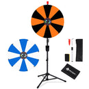 WinSpin 24" Modular Prize Wheel with Adjustable Height Stand 12-Slot