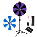WinSpin 24" Modular Prize Wheel with Adjustable Height Stand 12-Slot