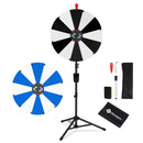 WinSpin 24" Modular Prize Wheel with Adjustable Height Stand 12-Slot