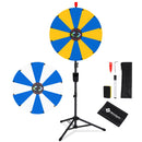 WinSpin 24" Modular Prize Wheel with Adjustable Height Stand 12-Slot