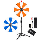 WinSpin 24" Modular Prize Wheel with Adjustable Height Stand 12-Slot