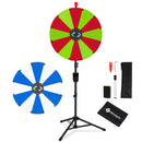 WinSpin 24" Modular Prize Wheel with Adjustable Height Stand 12-Slot