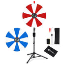 WinSpin 24" Modular Prize Wheel with Adjustable Height Stand 12-Slot