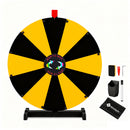 WinSpin 24" Modular Dry Erase Spin Wheel Customizable Color Slots(12)