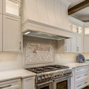 36“ Range Hood Insert, 600 CFM Built-in Stainless Steel Kitchen Hood with LED Lights - AK-HOOD-36