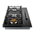 36" Anti-glare Glass Tri-Ring Gas Cooktop Series | GLG36501