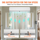 36-Inch 110V Commercial 2-Speed 900CFM Indoor Wall-Mounted Air Curtain (SAK63471) by SAKSBY WHOLESALE
