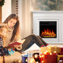 36 Inch Electric Fireplace Mantel Wooden Surround Firebox M1804