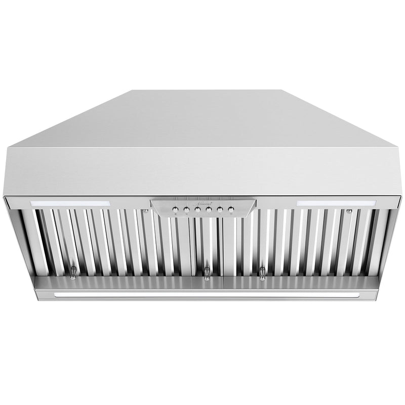 30" Range Hood Insert ,600 CFM Stainless Steel Kitchen Vent Hood with 4 Speeds 3CCT LED Lights - NX-19IS-30