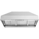 36" Range Hood Insert ,600 CFM Stainless Steel Kitchen Vent Hood with 4 Speeds 3CCT LED Lights - NX-19IS-36