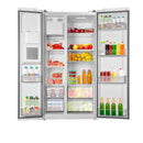 36" Side By Side 20.01 Cu. ft. Built-in Refrigerator with Freezer & Ice Maker Included