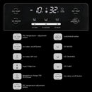 36" Side By Side 20.01 Cu. ft. Built-in Refrigerator with Freezer & Ice Maker Included