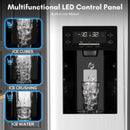 36" Side By Side 20.01 Cu. ft. Built-in Refrigerator with Freezer & Ice Maker Included