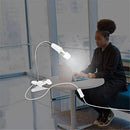 360° Flexible LED Grow Light with E27 Base, Clip-On Gooseneck & Switch