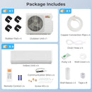 36000 BTU 4 Zone 21.5 SEER2 Mini Split AC with Heat Pump
