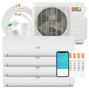 36000 BTU 4 Zone 19 SEER2 Mini Split AC with Heat Pump by LJGDeals