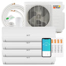 36000 BTU 4 Zone 19 SEER2 Mini Split AC with Heat Pump by LJGDeals