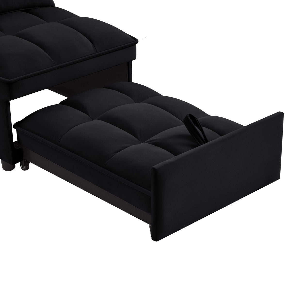 4 in1 Multi-Function Single Sofa Bed with Storage Pockets, photo 8 of 10