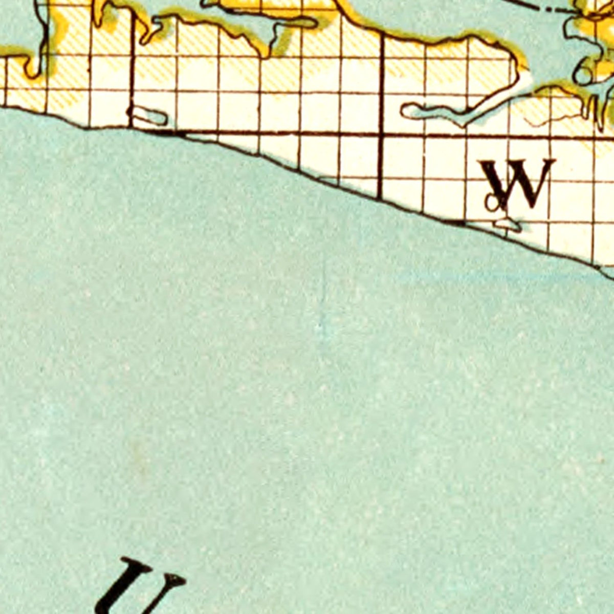 Vintage Map of Florida 1890, photo 2 of 5