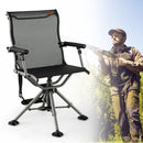 360 Degree Silent Swivel Hunting Chair-Black by LJGDeals