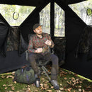 360 Degree Silent Swivel Hunting Chair-Black by LJGDeals