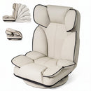 360 Degree Swivel Floor Gaming Chair with 6-Position Adjustable Backrest and Sponge Filling by DirectDeals