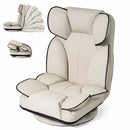 360 Degree Swivel Floor Gaming Chair with 6-Position Adjustable Backrest and Sponge Filling by LJGDeals