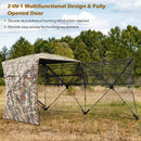 360° One Way See Through Hunting Blind Ground Blind with Portable Carrying Bag by LJGDeals