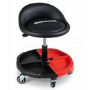 Rolling Mechanic Stool with Adjustable Height & Tool Tray by LJGDeals