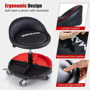 Rolling Mechanic Stool with Adjustable Height & Tool Tray by LJGDeals