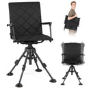 360° Swivel Hunting Seat with 5-Level Adjustable Height by LJGDeals