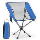 360° Swivel Camping Chair with Cup Holder - 330 lbs Capacity by LJGDeals
