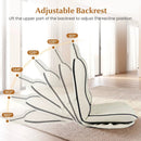 360° Swivel Floor Gaming Chair with Adjustable Backrest by LJGDeals