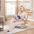 360° Swivel Floor Gaming Chair with Adjustable Backrest by DirectDeals
