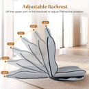 360° Swivel Floor Gaming Chair with Adjustable Backrest by DirectDeals