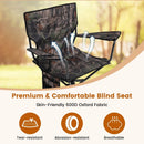 360¬∞ Swivel Hunting Chair Portable Foldable Hunting Chair Set of 2-Camo by LJGDeals