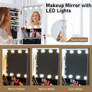 360¬∞ Swivel Jewelry Cabinet with Full Length Mirror by LJGDeals