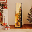 360¬∞ Swivel Jewelry Cabinet with Full Length Mirror by LJGDeals