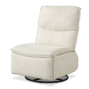 360° Swivel Rocking Chair with Cushioned Back for Living Room by LJGDeals