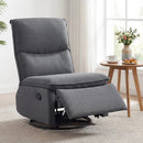 360° Swivel Rocking Chair with Cushioned Back for Living Room by LJGDeals