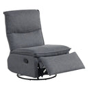 360° Swivel Rocking Chair with Cushioned Back for Living Room by LJGDeals