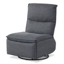 360° Swivel Rocking Chair with Cushioned Back for Living Room by LJGDeals