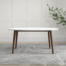 Ada - Mid-Century Modern Style Oval Dining Table by HouseOfZazla