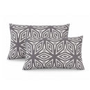 2 Pack Outdoor Lumbar Pillow Covers
