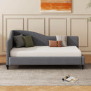 Modern L Shaped Daybed With Legs by HouseOfZazla