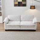 Luxury Chenille Upholstered Loveseat Couch
