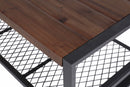 Console Coffee Table With Reclaimed Wood Finish, For Living Room - Natural by HouseOfZazla