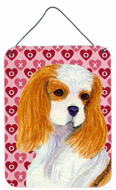 Cavalier Spaniel Hearts Love and Valentine's Day Wall or Door Hanging Prints