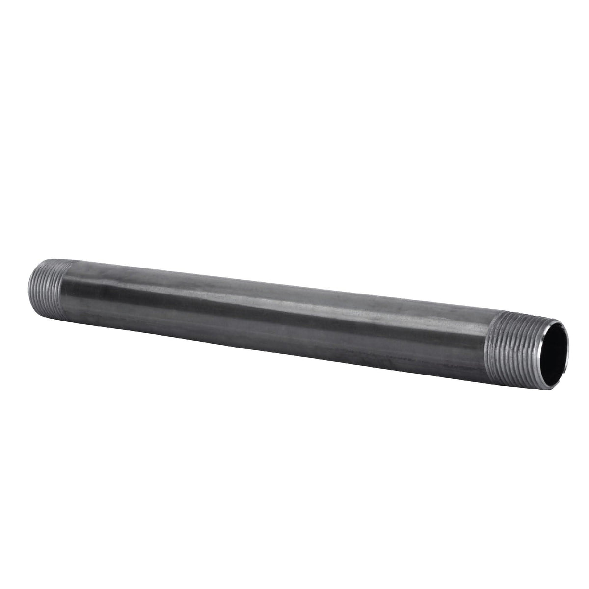 1 in. x 10 in. Black Pipe