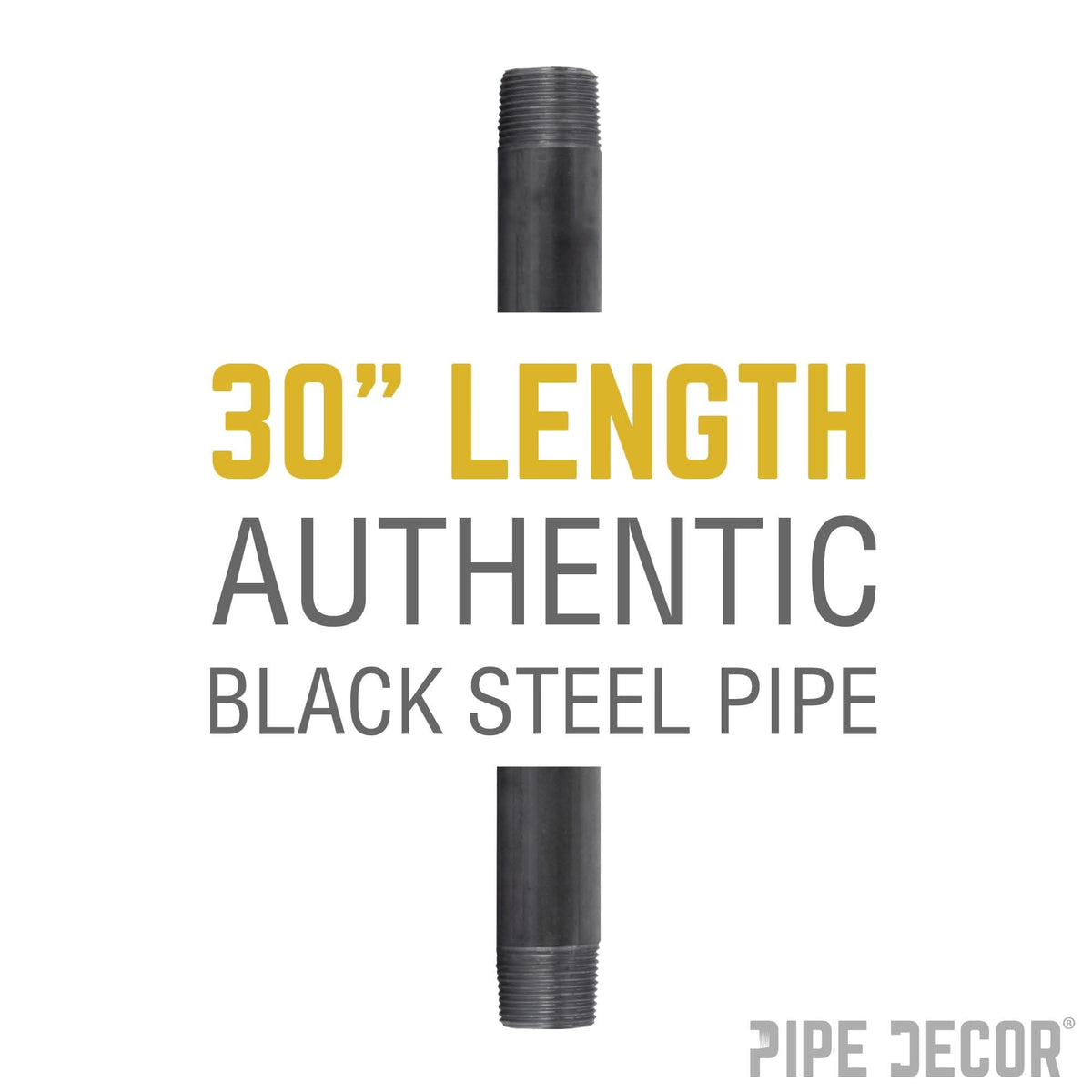 1 in. x 30 in. Black Pipe, photo 2 of 9
